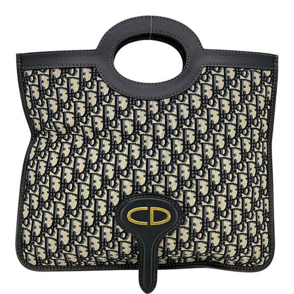 Christian Dior Oblique Fold Over Clutch - Picture 3 of 12